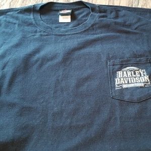 Men's 2xl Harley Davidson pocket t-shirt